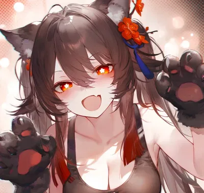 Catgirl Hu Tao