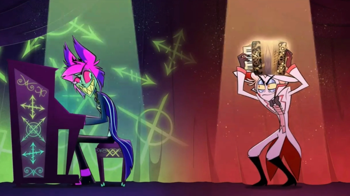 Lucifer Morningstar & Alastor (Hazbin Hotel)