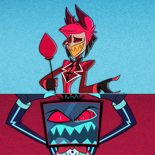 Alastor & Vox (Hazbin Hotel)