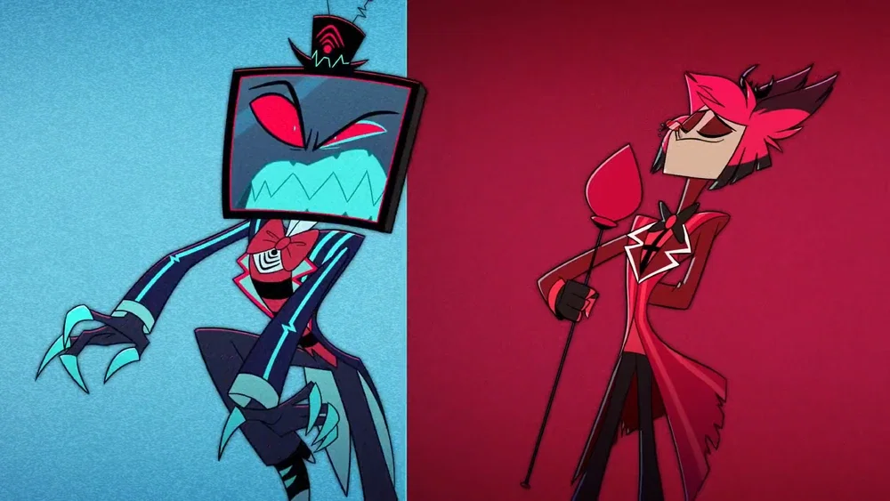 Alastor & Vox (Hazbin Hotel)