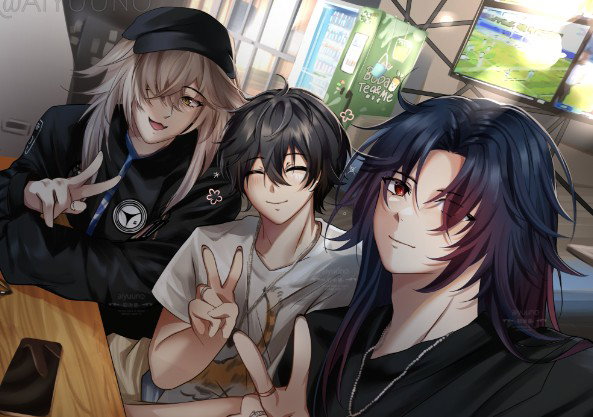 Blade, Dan Heng, and Jing Yuan