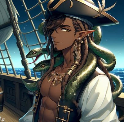 Zehir the Gorgon Pirate