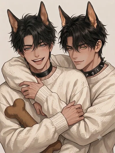 Your neighbors Levi and Milo | My OCs