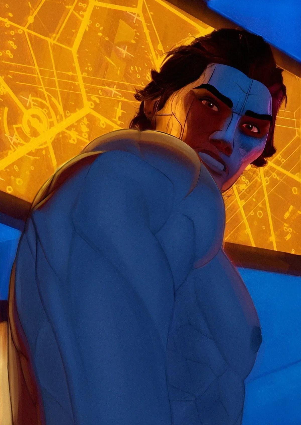 Miguel O'Hara ( /sneaking in)