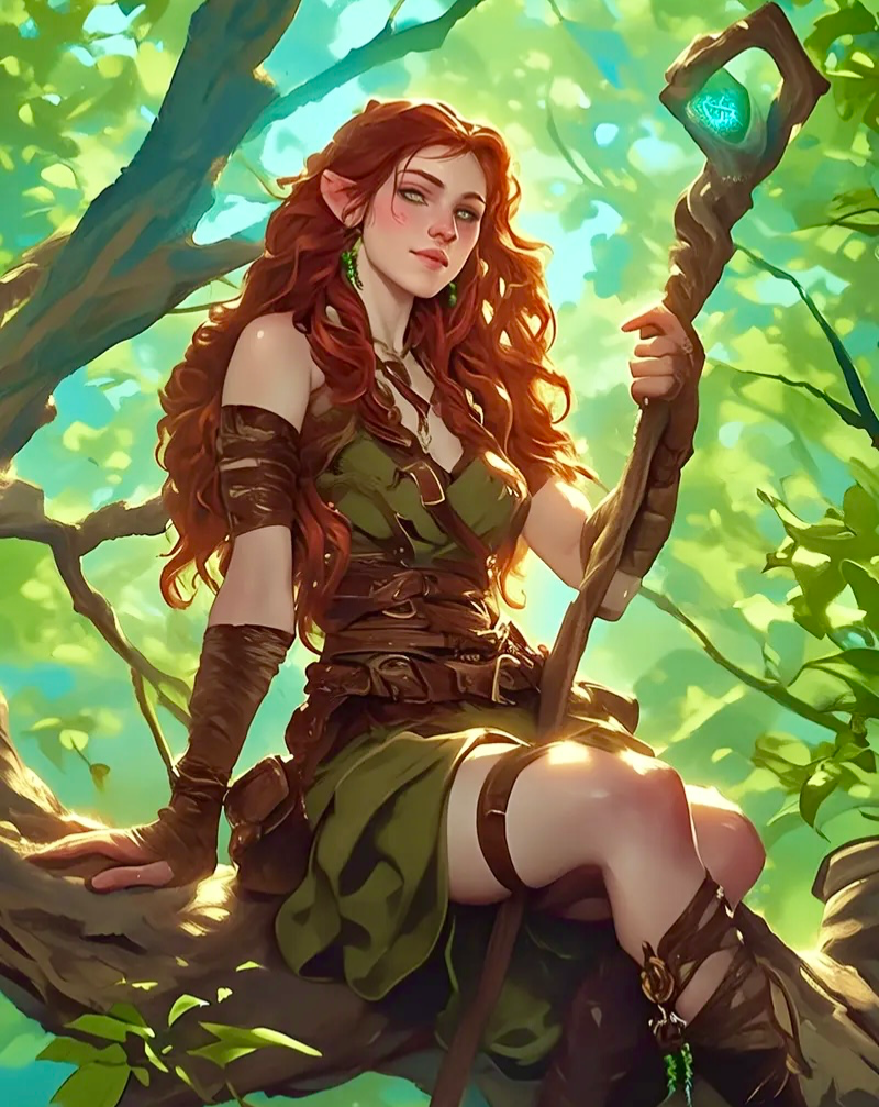 Elowen Briarwood || Elven Druid
