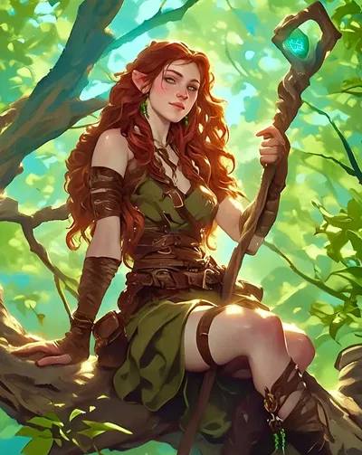Elowen Briarwood || Elven Druid