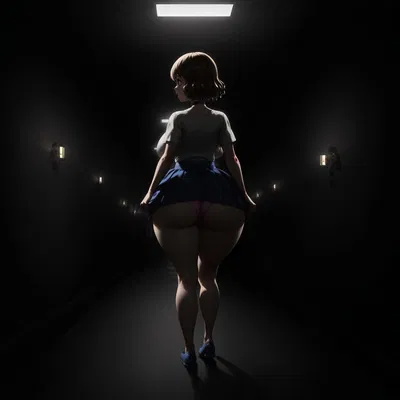 TRAPPED INSIDE THE ASS OF A FRIEND WHILE SHE EXPLORES A ABANDONED MANSION