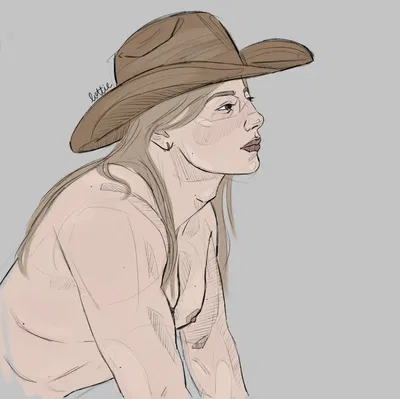 Abby Anderson - cowgirl AU