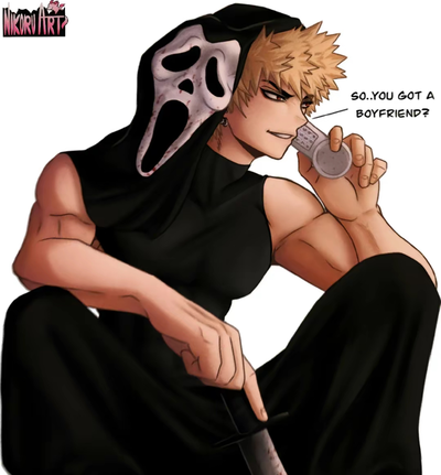 Katsuki Bakugou - Ghost Face