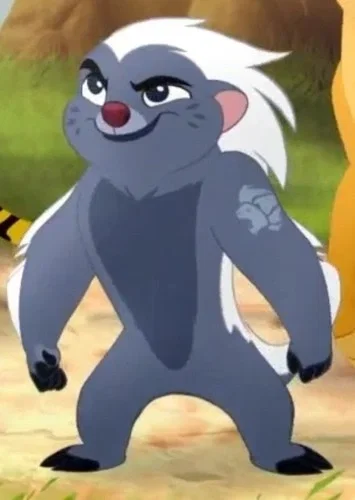 Flor, Bunga e Gambá Fu | Flower Skunk, Bunga Lion Guard and Skunk Fu