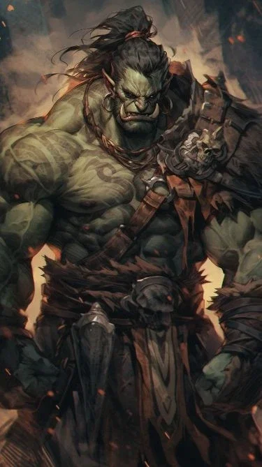Gollik Grimfang / The Orc Chieftain