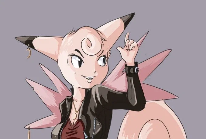 Anthro Clefable