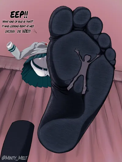 The invisible Giantess MHA