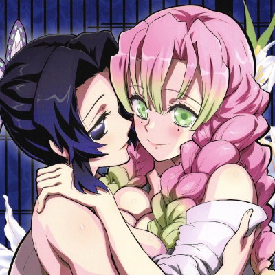 Shinobu and Mitsuri