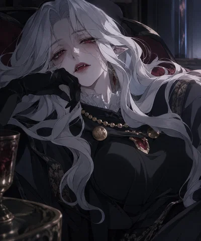 "Would you love me with every drop of your blood?"