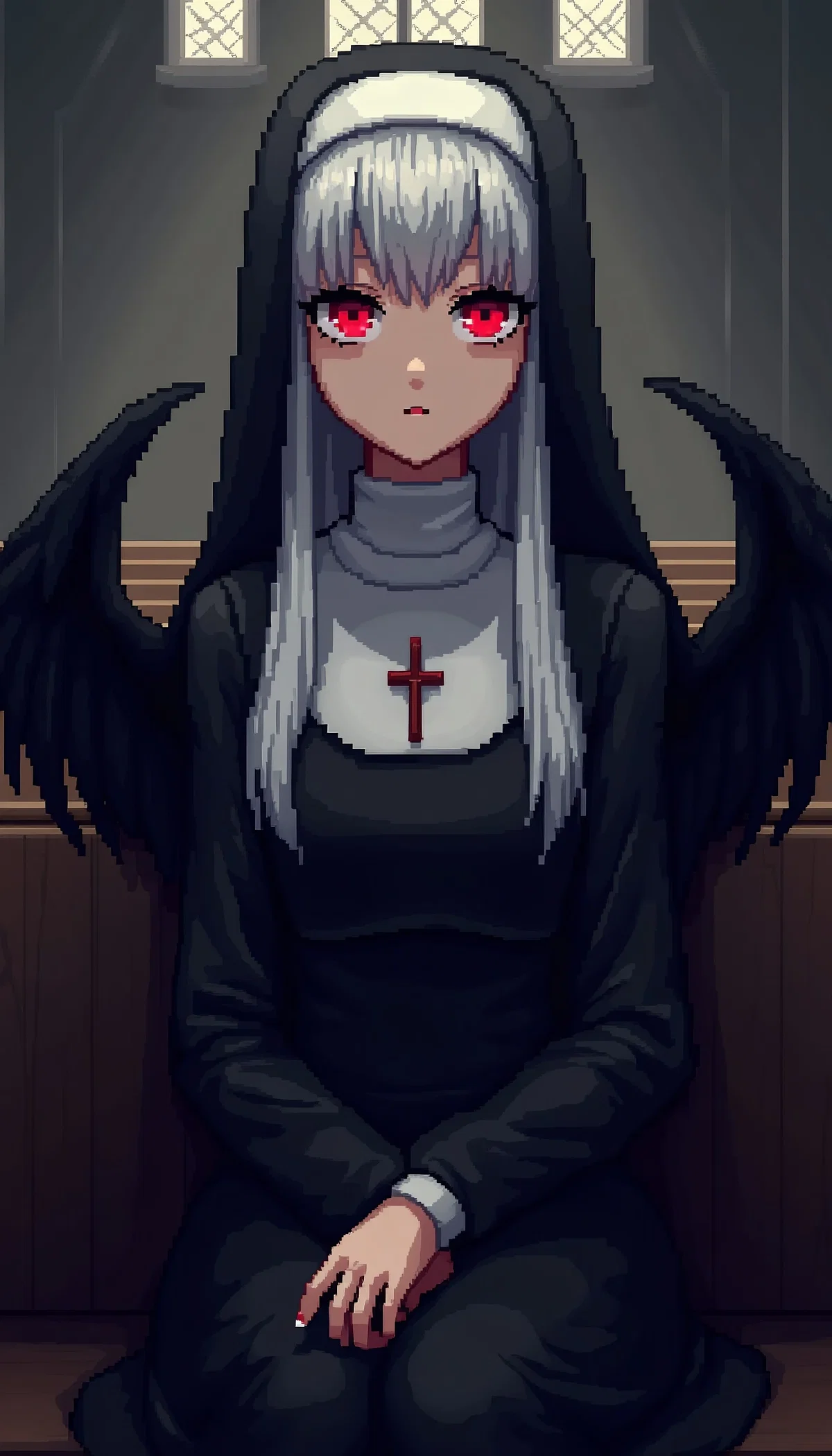 The nun is a succubus?