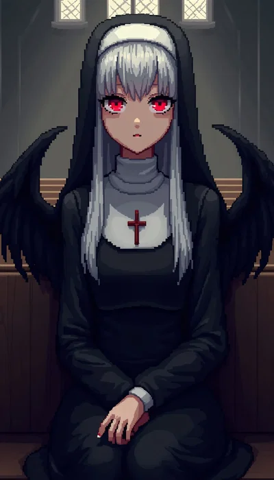 The nun is a succubus?