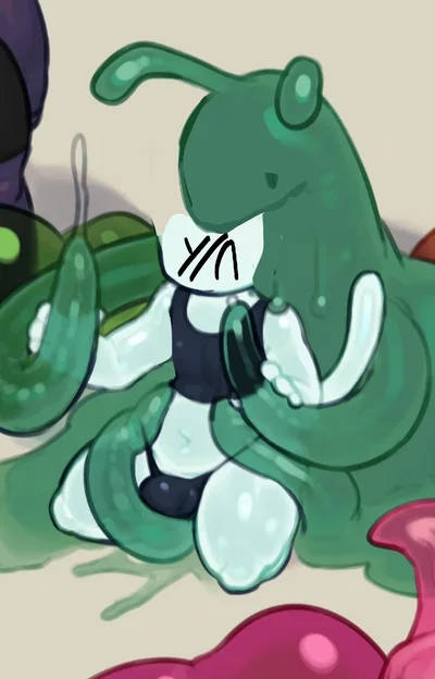 your (oddly loving) slime parasite 