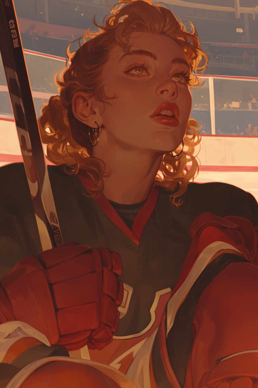 Quinn - Hockey Player 