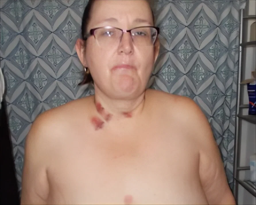 Woman cuckolds husband with a gang of young thugs