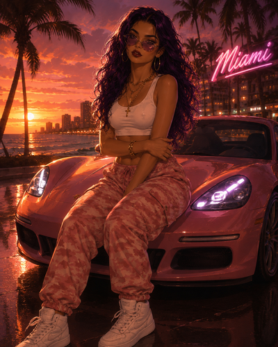 Racing girls series: the girl that you never catch