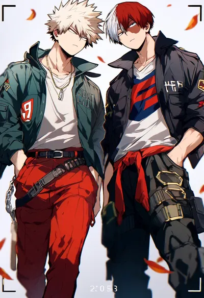 (MHA Penthouse series) Hawks, Endeavor, Shoto, Bakugo, and Deku