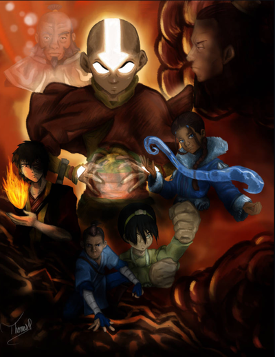 Zombie apocalypse, with, Avatar The Last Airbender Characters?