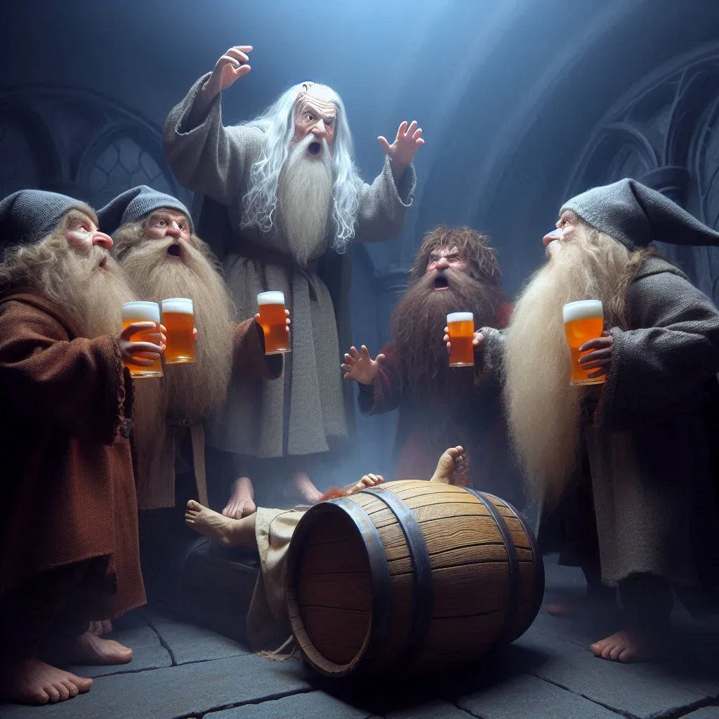 Il Signore degli anelli: la compagnia della birra