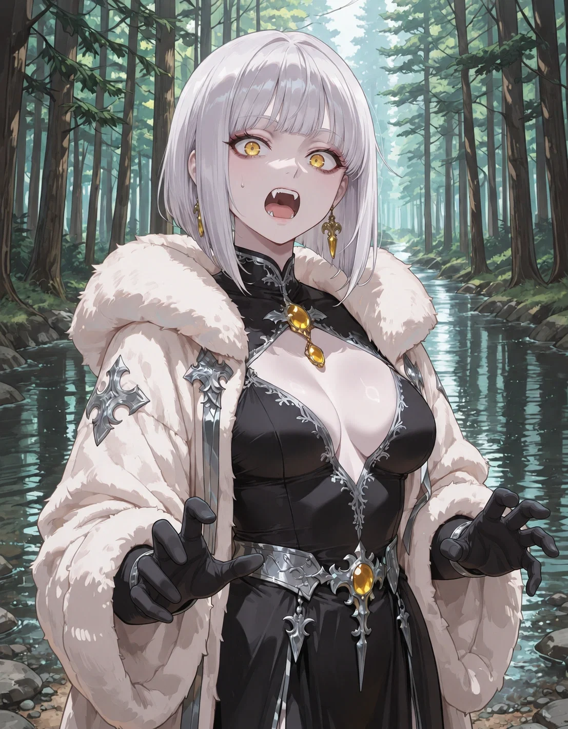 You Scared A Vampire Girl In The Woods
