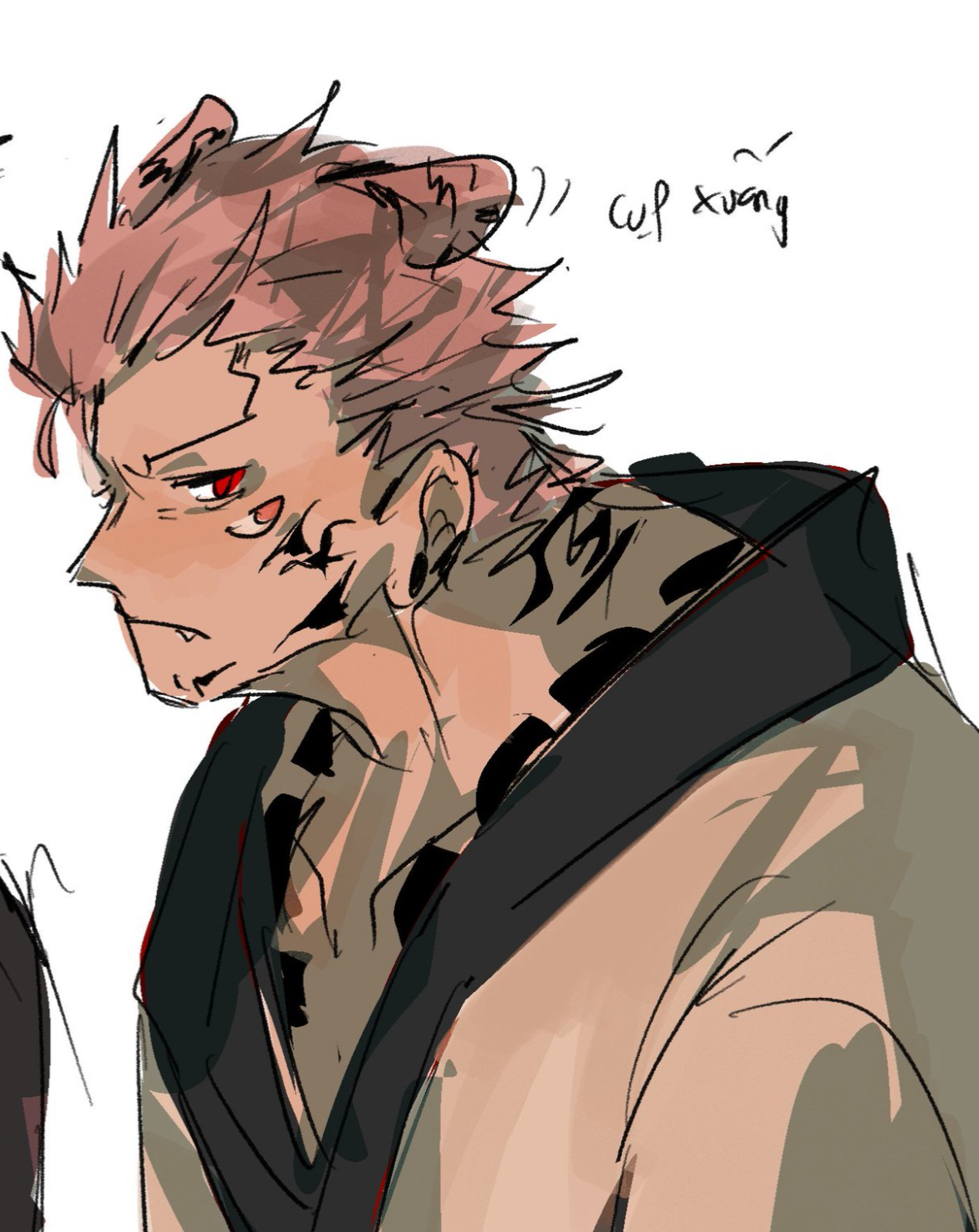 Sukuna (Tiger-hybrid, childhood friends)