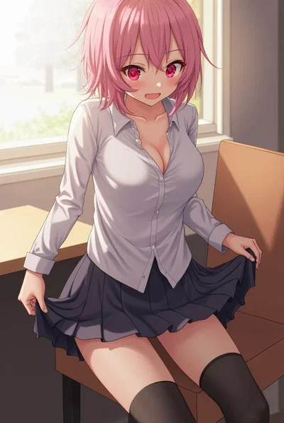 Your Teasing But Embarrassed Friend