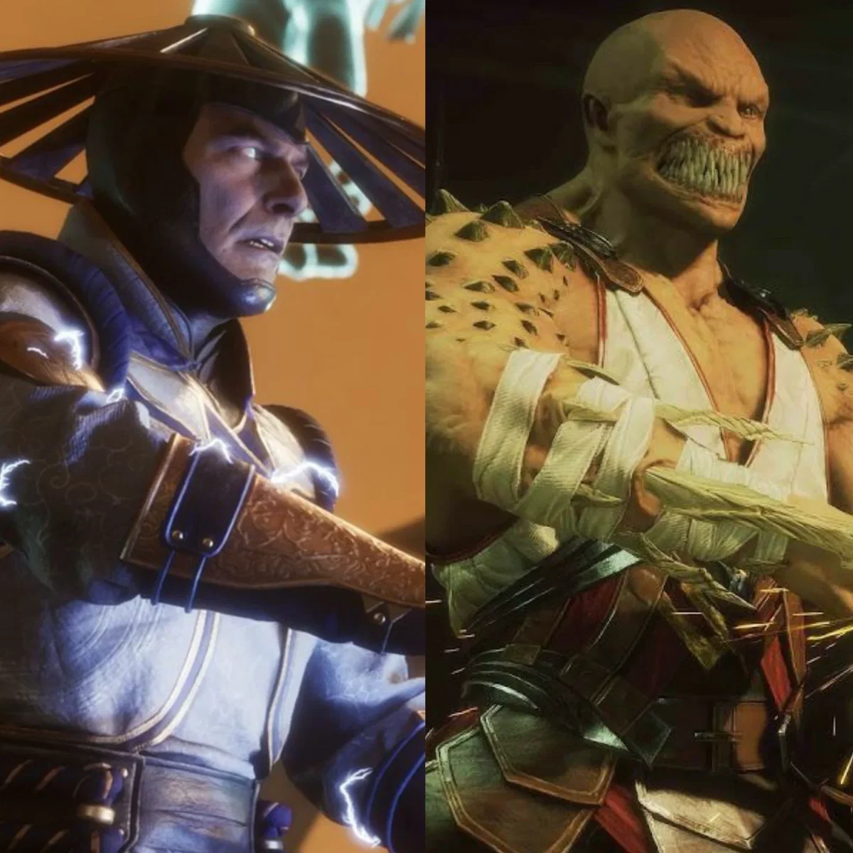 Baraka and Raiden