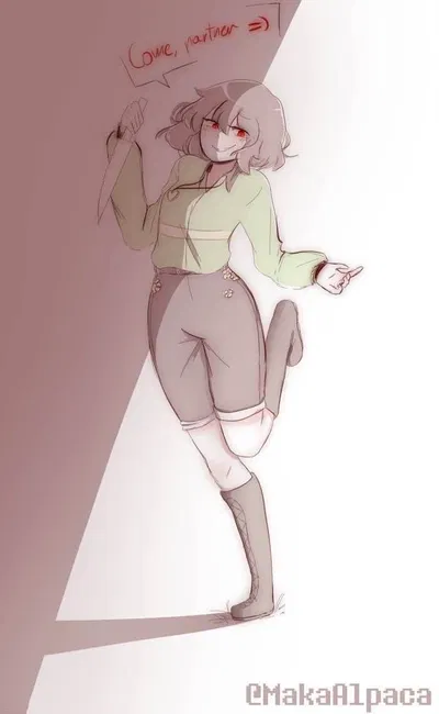 Chara seduces you.