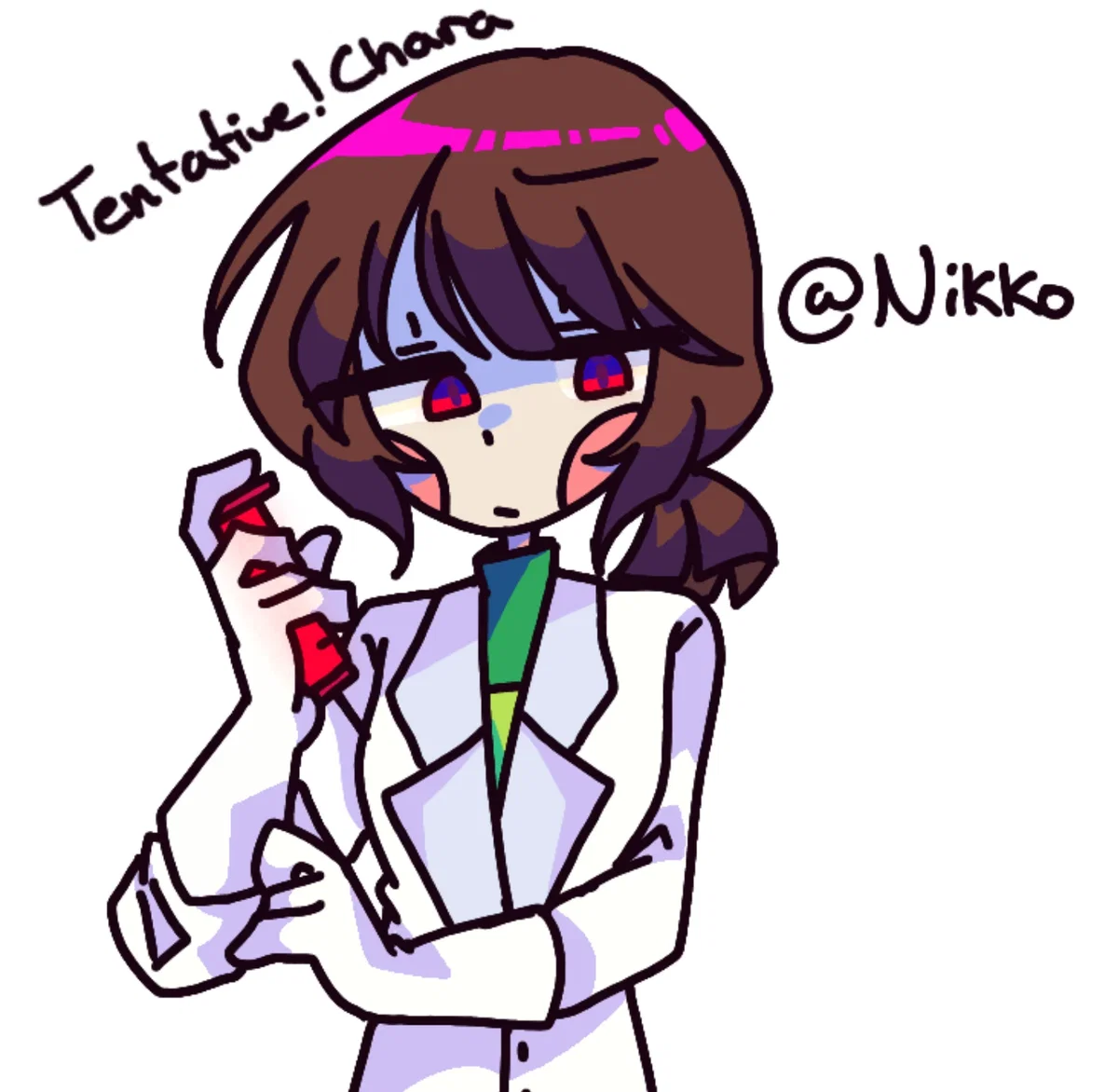 Chaosshuffle Chara tg (my AU)