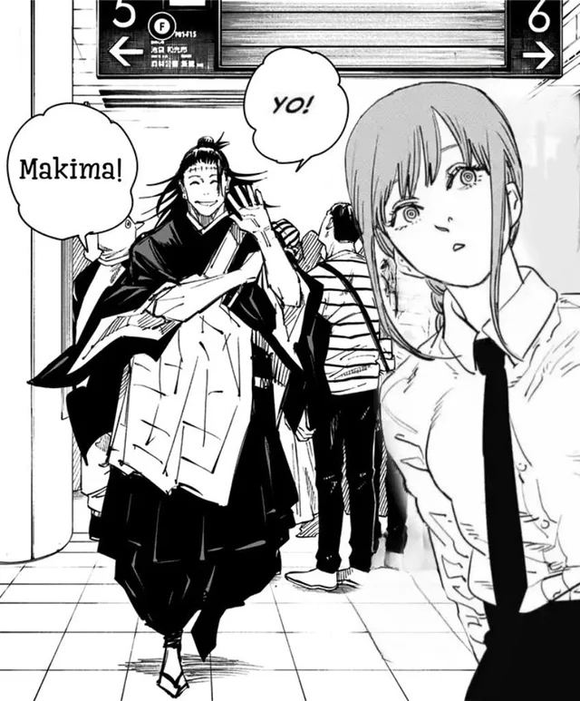 Makima vs Kenjaku