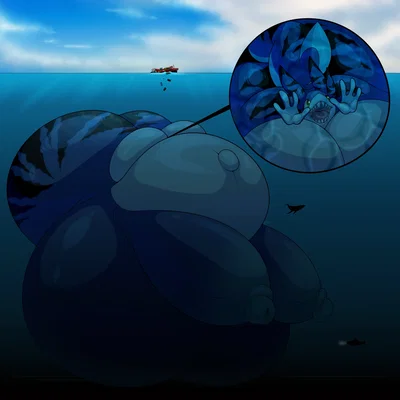 Huge shark