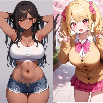 A Brazilian and a Bimbo | College Dormmates
