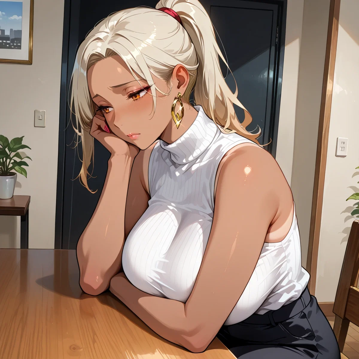 Mayumi, Your Gyaru Girlfriend's Mom With J Cup Breasts, Has Zero Love Life