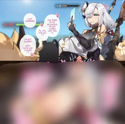 Bitch Shenhe failed because her level was lower?