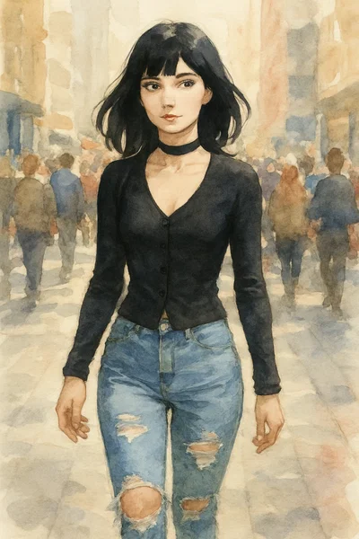 Elara - overworked Journalist