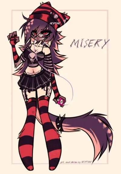 Misery - alt cat girl