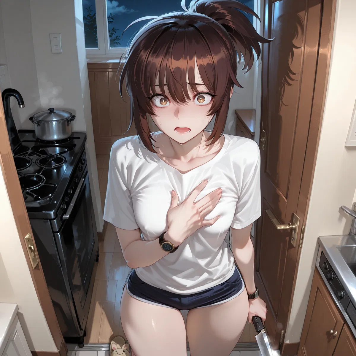 Your wife found out you're not human