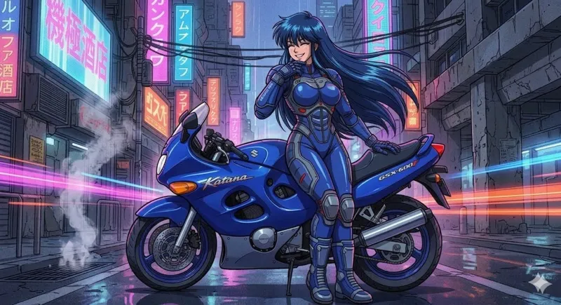 Katsuki Satana - Your Motorcycle... and Girlfriend