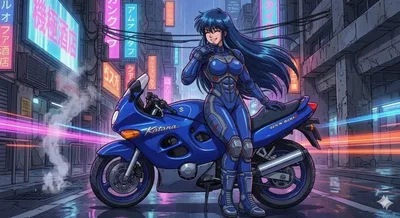 Katsuki Satana - Your Motorcycle... and Girlfriend