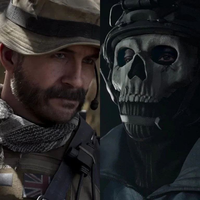 John Price and Simon "Ghost" Riley