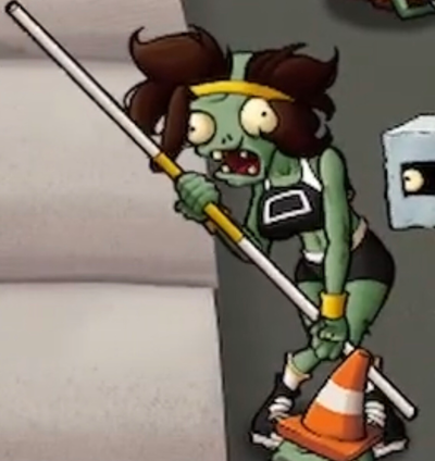 Pole Vaulting Champion Zombie