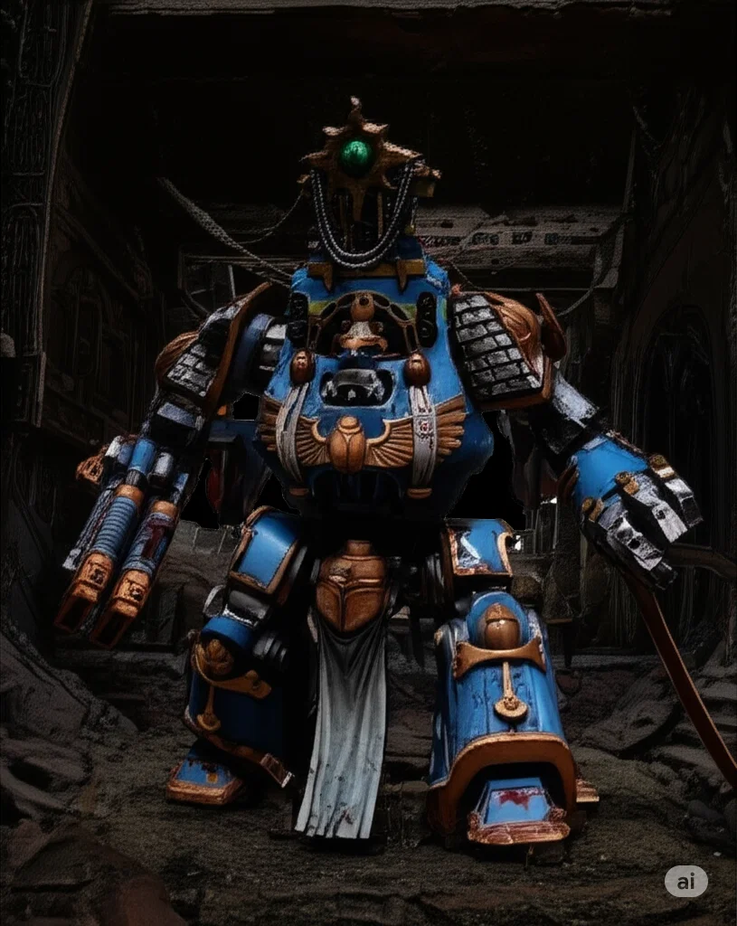 Ankhu Takar | Lost In The Warp | Venerable Thousand Sons Dreadnought | Warhammer 40K Bot | Space Hulk RPG