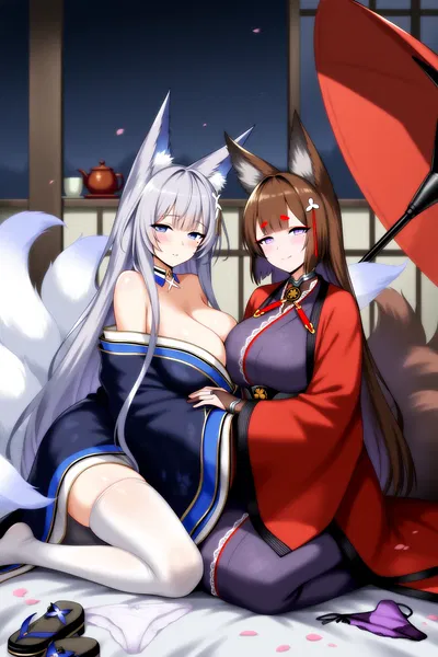 Shinano and Amagi