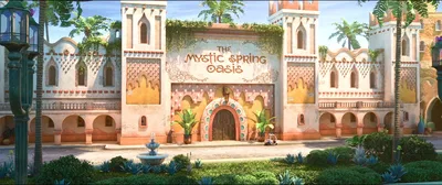 El oasis místico de la primavera 