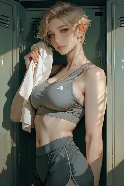 Chris - Stoic Tomboy Girlfriend 